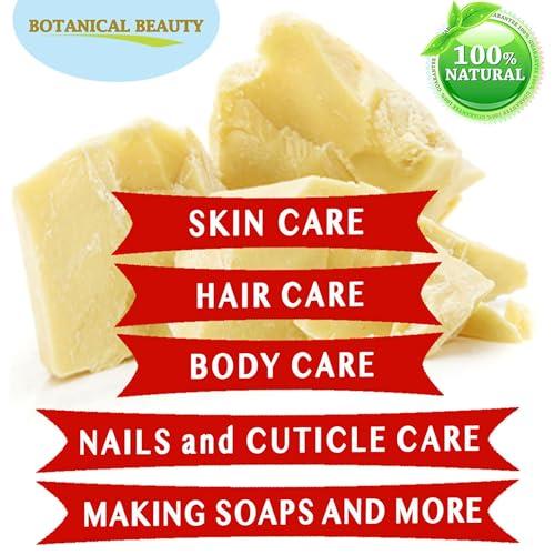 Botanical Beauty Botanical Beauty MURUMURU BUTTER Astrocaryum murumuru 100% Pure Natural, Unrefined, RAW, Virgin. Natural Skin Moisturizer Vegan for Face, Skin, Body, Hair, Lips, Nails, Lotions, Cream 8.46 oz 240 gr