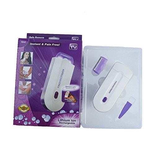 iRecord Pain Free Cordless Women Household Full Body Hair Removal Rechargeable Sense-light Razor Facial Arm Leg Armpits Epilator (Without adapter)
