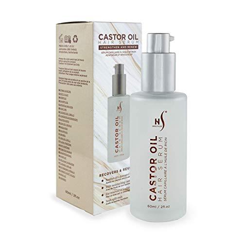 HerStyler HerStyler Castor Oil Hair Serum and Forever Straightening Flat Iron Set