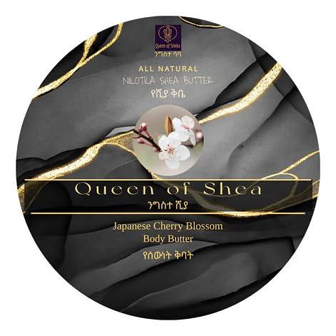 Queen of Shea Queen of Shea East African Nilotica Shea Butter (2 oz, Japanese Cherry Blossom)