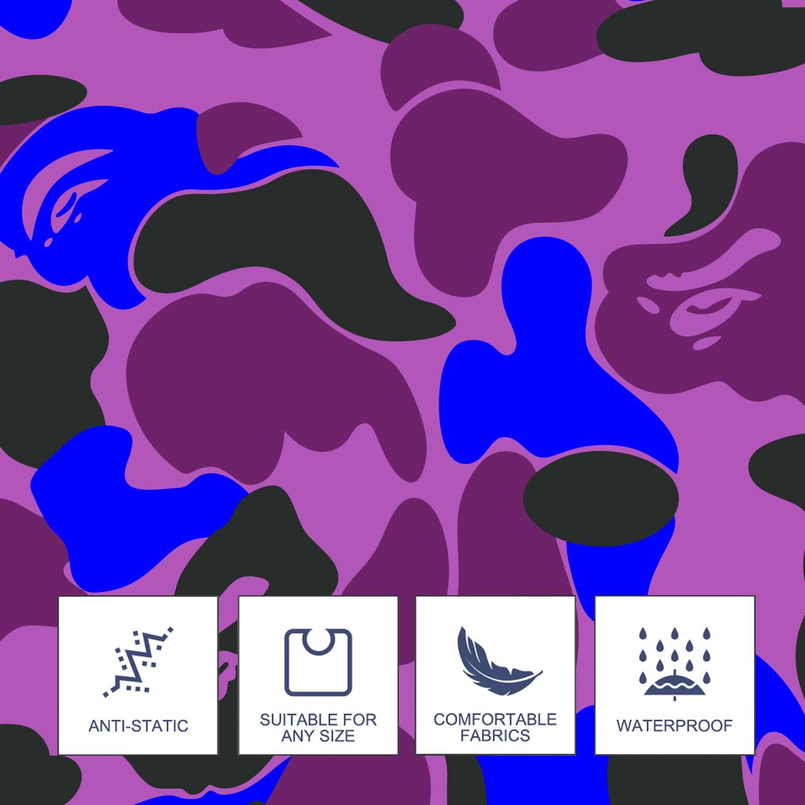 Barbohoo New Camouflage G Barber Cape for Men - Professional Salon Cape with Snap Closures - Waterproof - 63\' 56\'