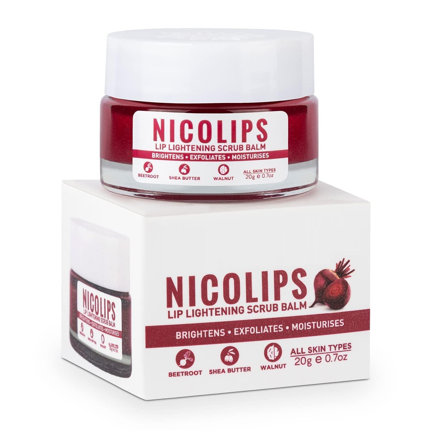 Generic MU Organic NicoLips Lip Scrub for Men and Women 20 g