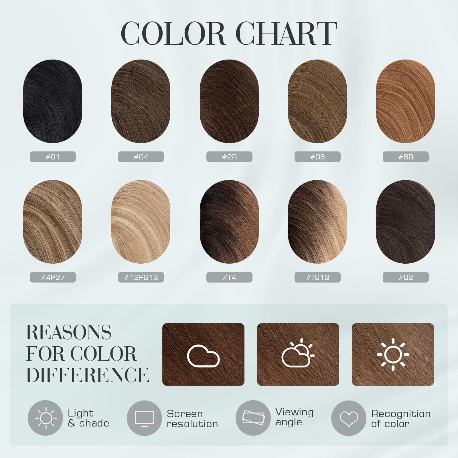 Hairro Hairro Hair Toppers For Women Real Human Hair Top Hair Pieces For Thinning Hair Short Topper Hairpiece Remy Toupee On Top Crown Topper Hair Extensions 12 Inches 41g #04 Medium Brown