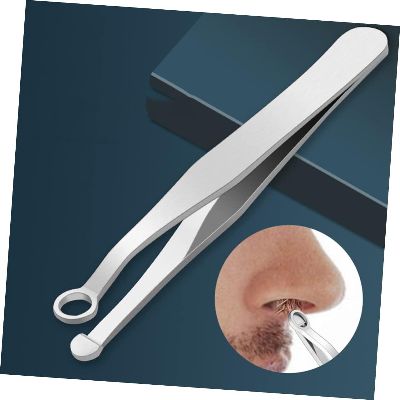 Beavorty Beavorty 1 Set Nose Hair Clip Tweezers Facial Tools Cleaning Tools Nose Hair Remover Trimmer Tool Nose Hair Trimmers Trimming Tool Nasal Hair Trimmer Nasal Hair Clip Stainless Steel