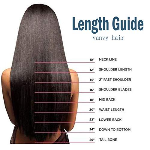 Vanvy 20Inch Orange Tape In Hair Extensions Human Hair Ginger Red Hair