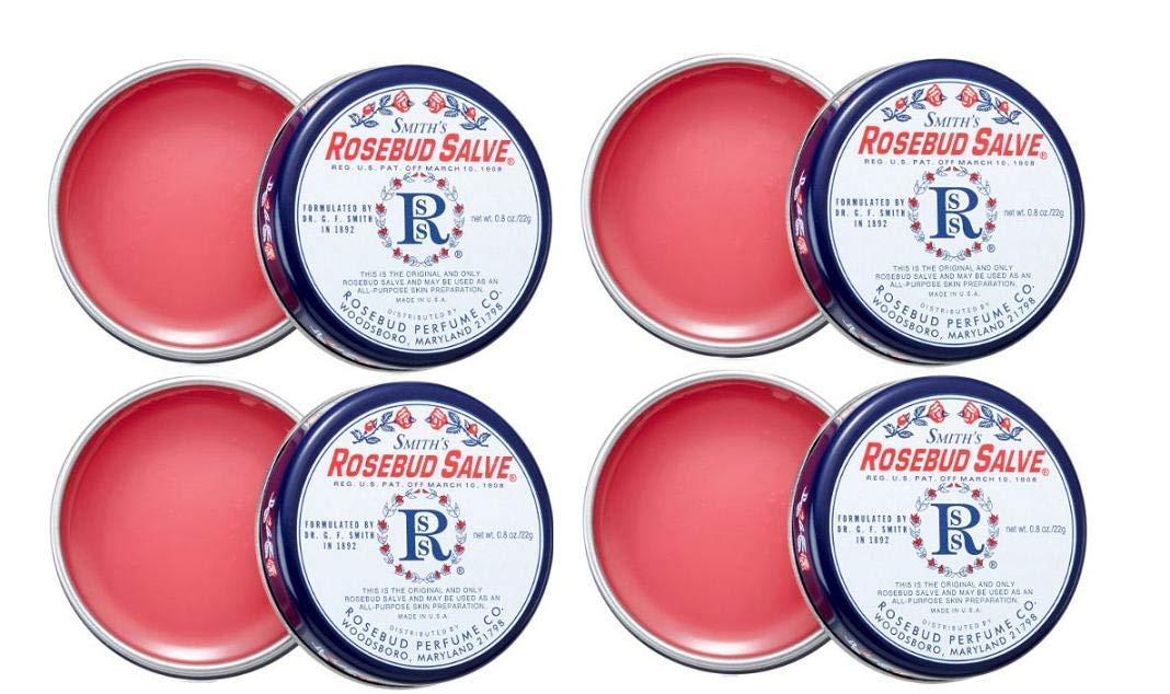 Rosebud Smith's Rosebud Salve Tin .8 oz (Pack of 4)