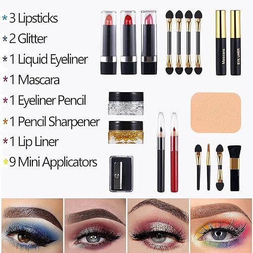 MISS ROSE M MISS ROSE M 58 Color Professional Makeup pallet, Makeup Kit for Women Full Kit, All In One Makeup Kit Set, Makeup Gift Set for women girls (331Y)