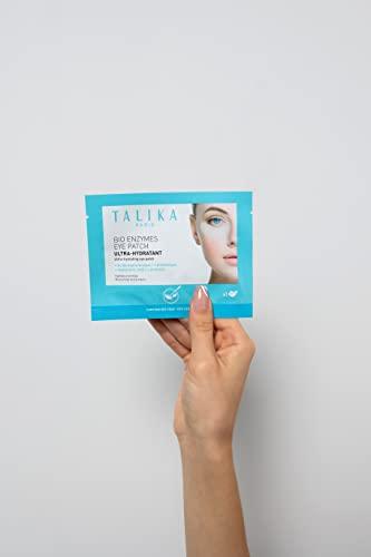 Talika Talika Bio Enzymes Eye Patch - Instant Ultra-Moisturising Under Eye Patches for Adults - Eye Mask For Dark Circles Tired Eyes & Puffiness - Single Pair Under Eye Mask