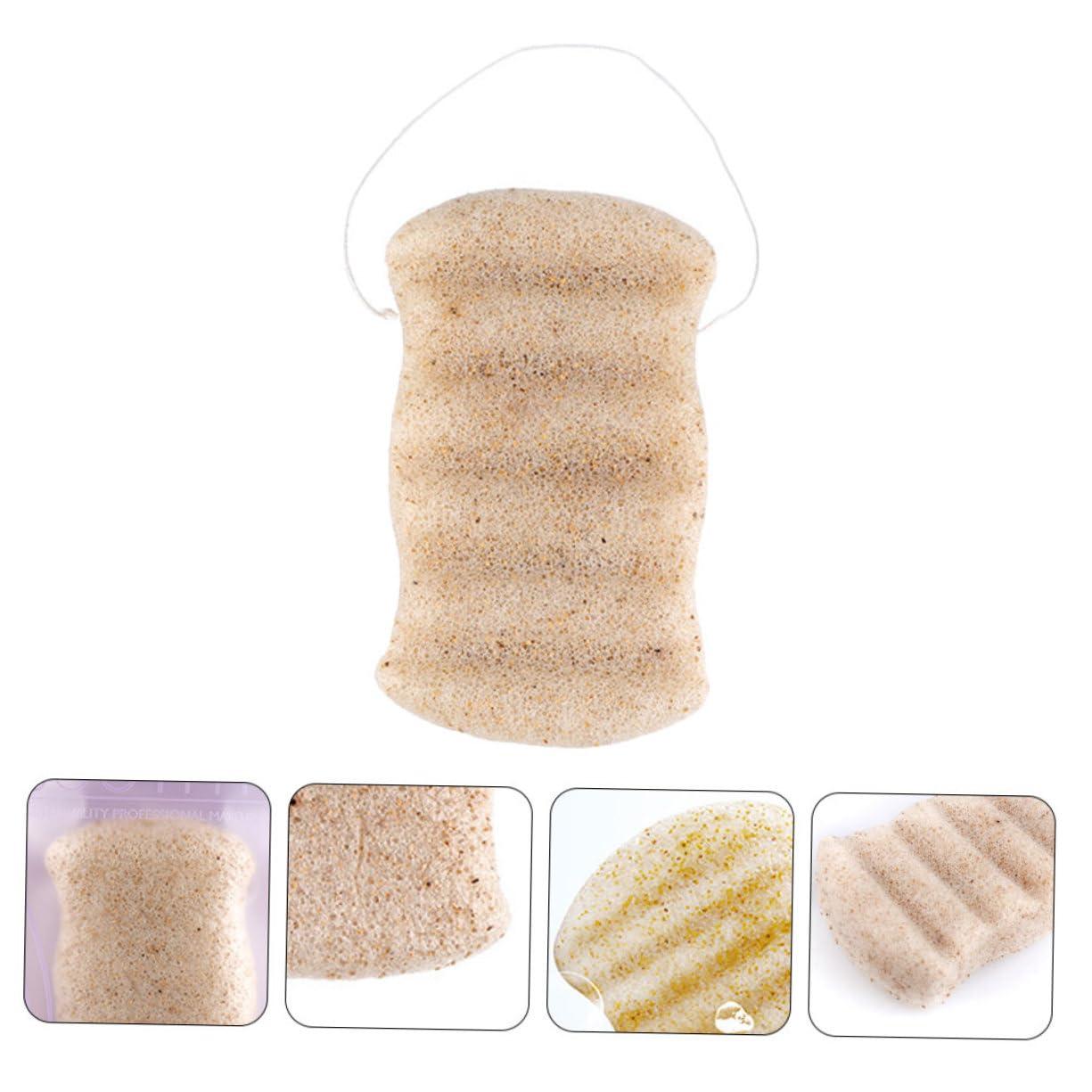 Beavorty Beavorty 1pc Bath Cotton Cleaning Sponges Powder Puffs Facial Sponges Facial Tools Bath Sponge Duster Seep Damp Skin Care Tools Face Wash Cosmetics Pads Facial Cleaning Sponge Gum