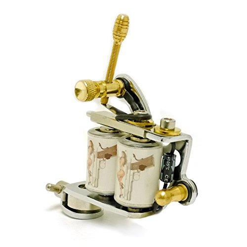 Hildbrandt HILDBRANDT .44 Magnum Tattoo Machine 10 Wrap Liner Tatoo Gun Coil Tatuage