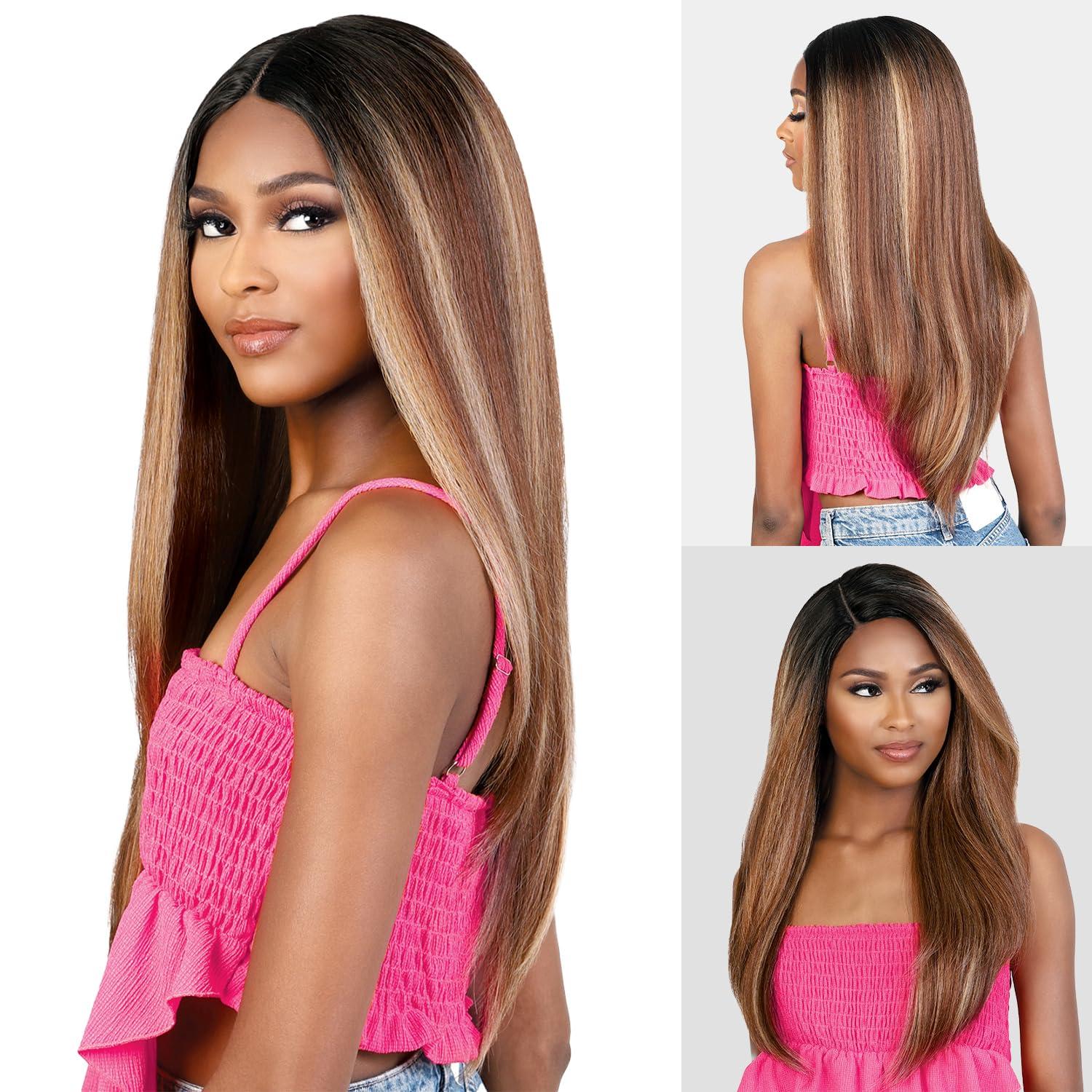 Motown Tress Motown Tress HD Lace Front Glueless Wig Switchable Deep Part Lace CLS.PRADA (Natural)