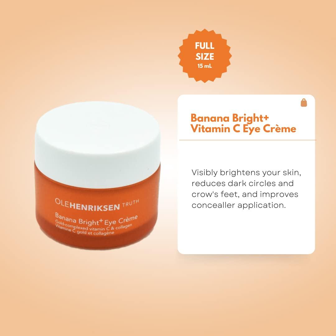 Ole Henriksen Ole Henriksen Olehenriksen Banana Bright+ Vitamin C Eye Crme 0.5 oz, 0.50 Ounce (Pack of 1)