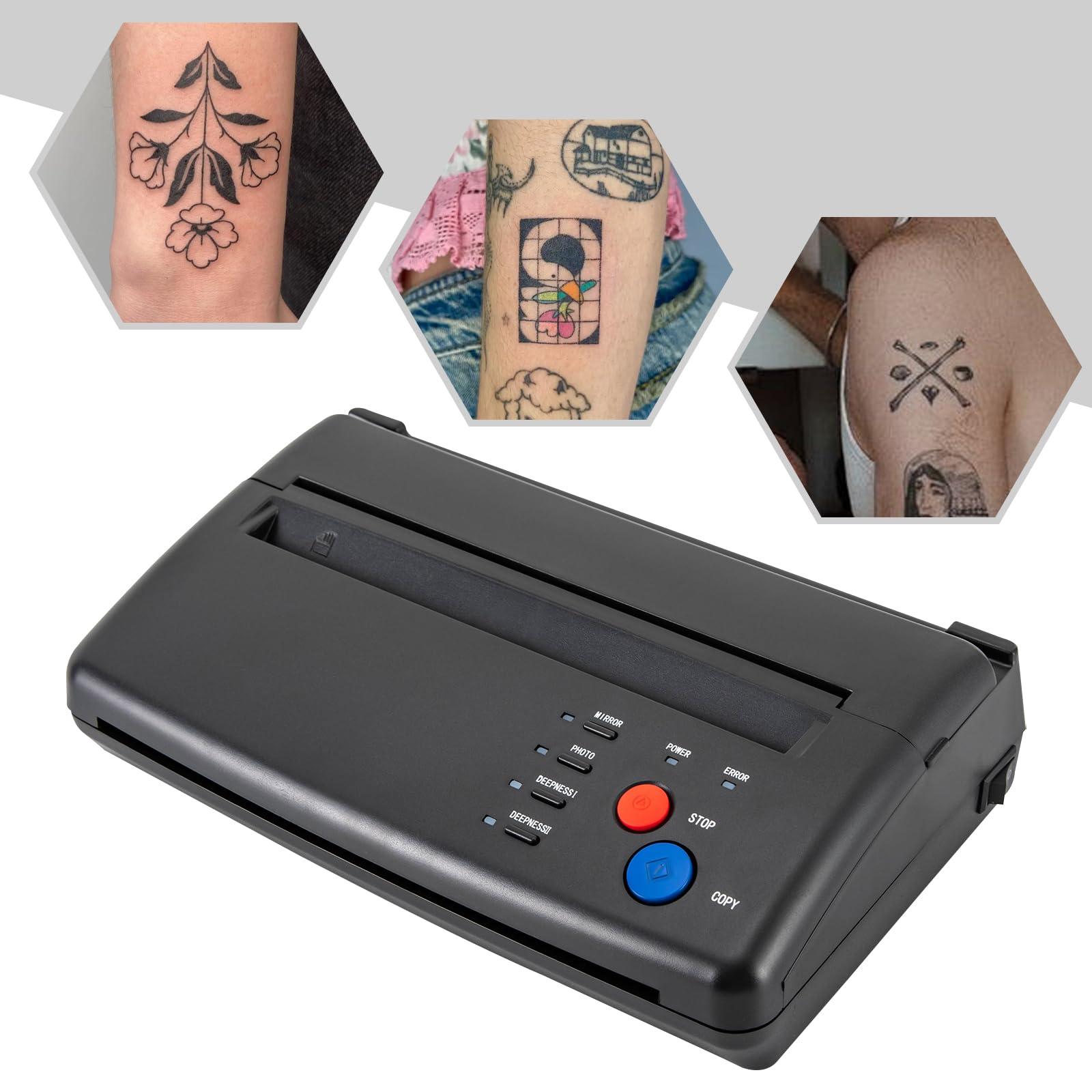 NDKASHF NDKASHF Tattoo Stencil Printer,Produce High-Definition Tattoo Patterns,Can Create Multiple Tattoos At the Same Time,Designed for Tattoo Lovers