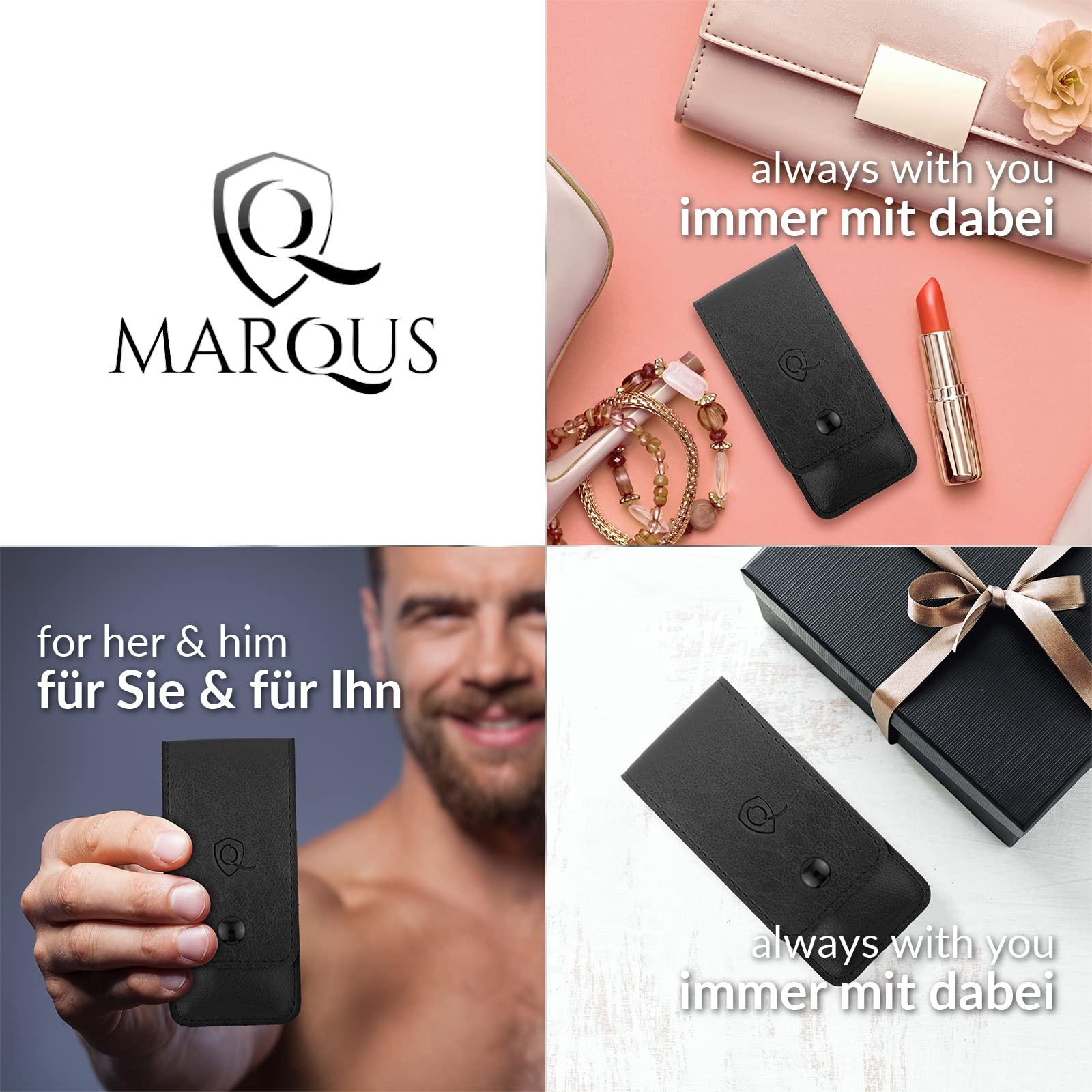 marQus marQus manicure set 4-piece travel set with file from Solingen nail care set nail scissors set and nail set