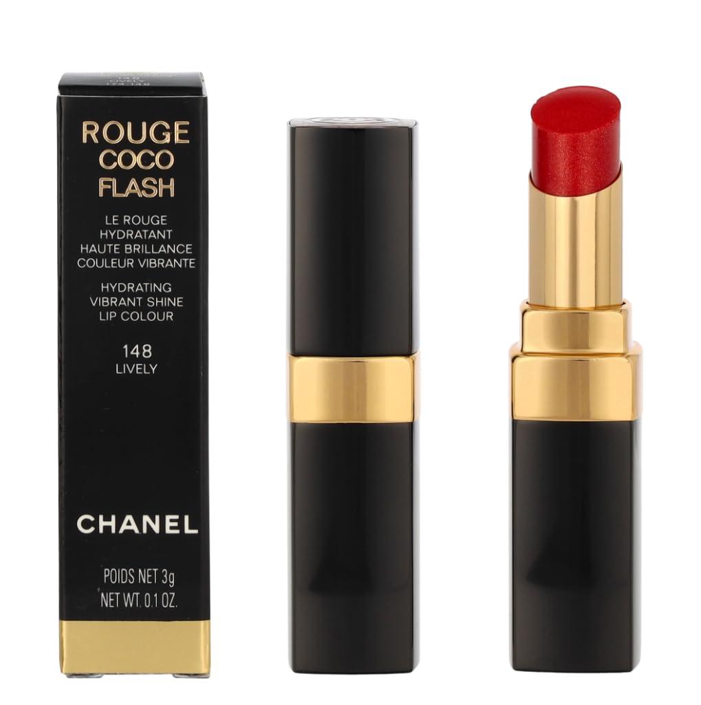 CHANEL Chanel. Rouge Coco Flash Hydrating Vibrant Shine Lip Colour 148 Lively (174.148), 0.1 Ounce