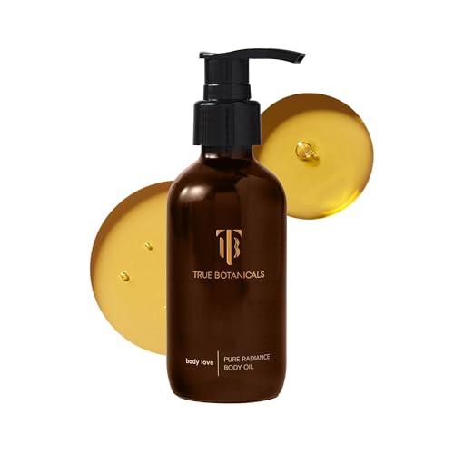 True Botanicals True Botanicals Pure Radiance Body Oil | Anti-Aging Body Oil for All Skin Types | Moisturize & Restore Skin Health | Dermatologist Tested, All Natural, Vegan, Clinically Proven | 3.9 fl oz | 114 ml