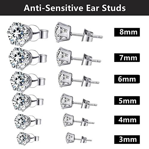 HYJLPAF HYJLPAF Ear Piercing Kit 2 Pack Self Ear Piercing Gun, Disposable Ear Pearcings Kit with 14 Piece Earring Studs Safety Ear Piercing Gun Kit Tool