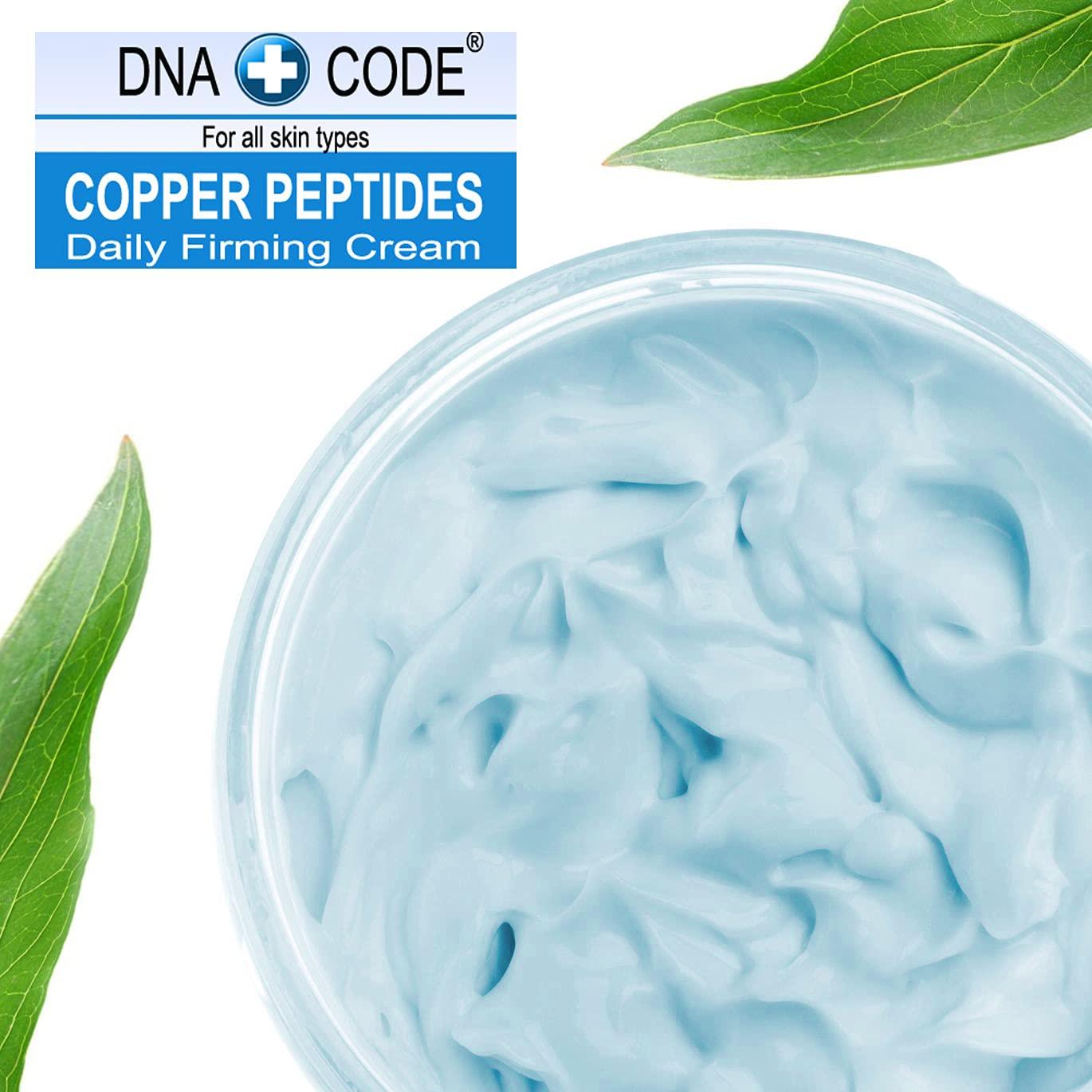 DNA CODE Skin Care DNA CODE Skin Care Magic Firming Cream-Copper Peptides Daily Firming Cream-Argireline, Matrixyl 3000, SNAP-8, Pentapeptide-18 (Leuphasyl), SYN-AKE, Copper Peptide,Syn-Coll, Syn-Tacks