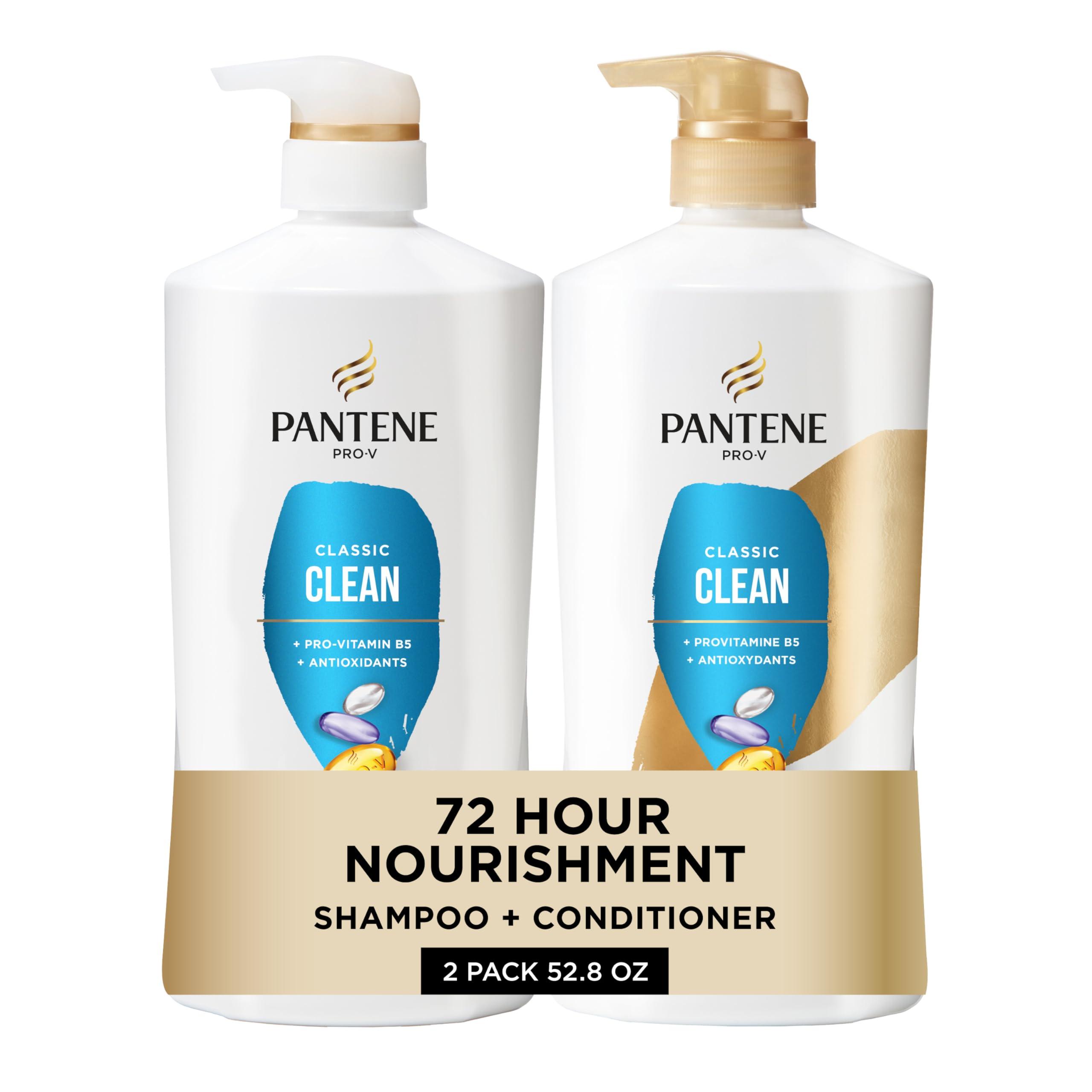Pantene Pantene Shampoo, Conditioner and Hair Treatment Set, Classic Clean