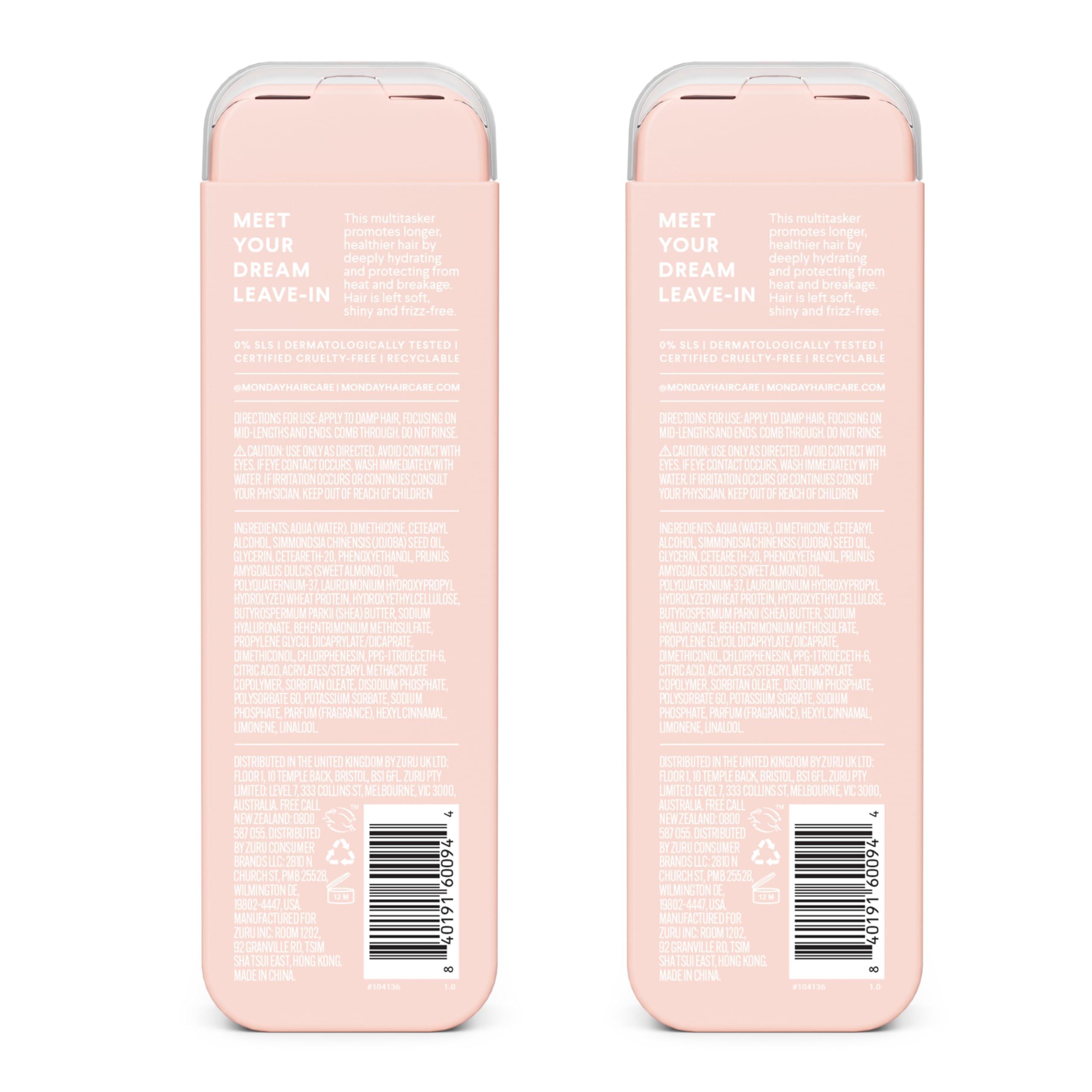 MONDAY HAIRCARE MONDAY HAIRCARE Moisture Leave-in Conditioner 5 Oz Dual Pack