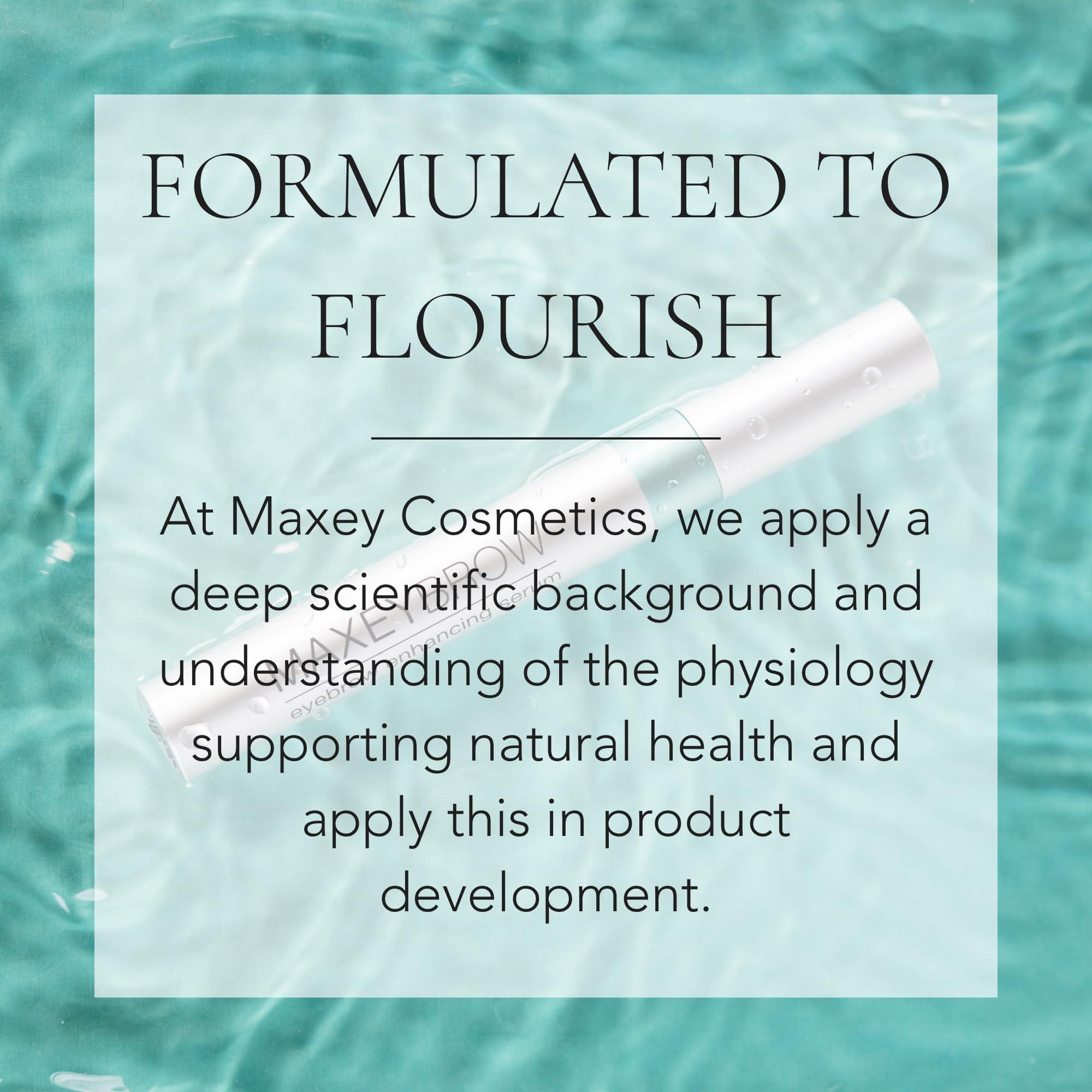Maxey Cosmetics MaxeyLash Eyelash Enhancing Serum - Lash Growth Treatment, Boosts Longer, Thicker, Fuller Lashes