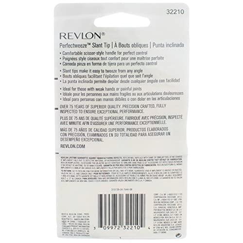 REVLON Revlon Perfectweeze Tweezer, Slant Tip, 1 ea (Pack of 3)