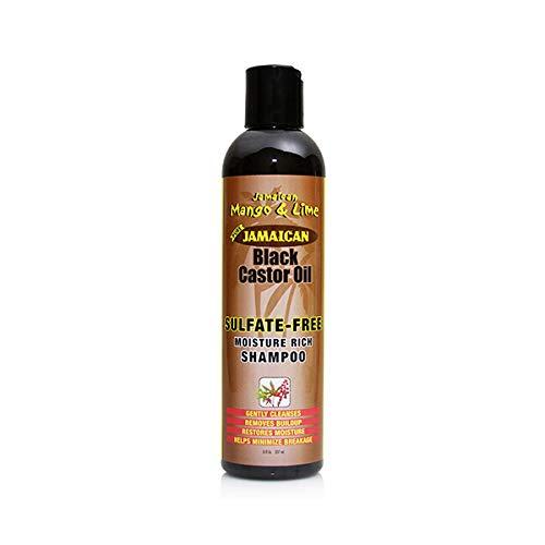 Jamaican Mango Lime Jamaican Mango & Lime Black Castor Oil Sulfate Free Shampoo 8 Oz,Pack of 2