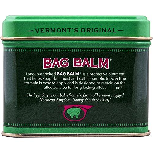 Bag Balm Vermont's Original Bag Balm for Dry Chapped Skin Conditions 8 Ounce Tin