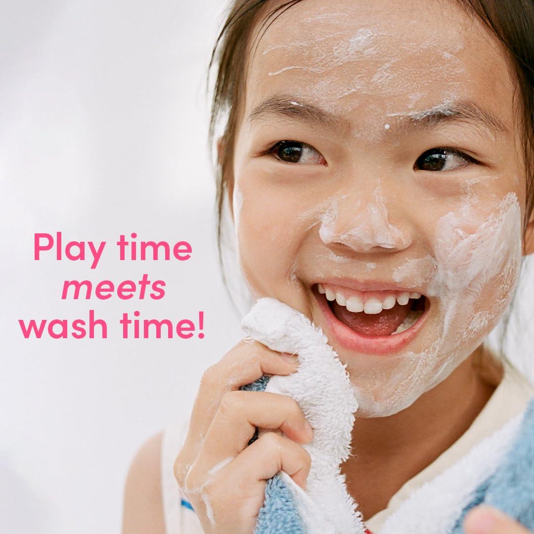 Evereden Evereden Kids Healthy Habit TRIO : Clean & Vegan Skin & Hair Care for Kids Bundle | Kids Skin Care Cloud Face Wash + SPF 20 Mineral Face Cream + Kids Shampoo - Detangling | Clean Ingredients