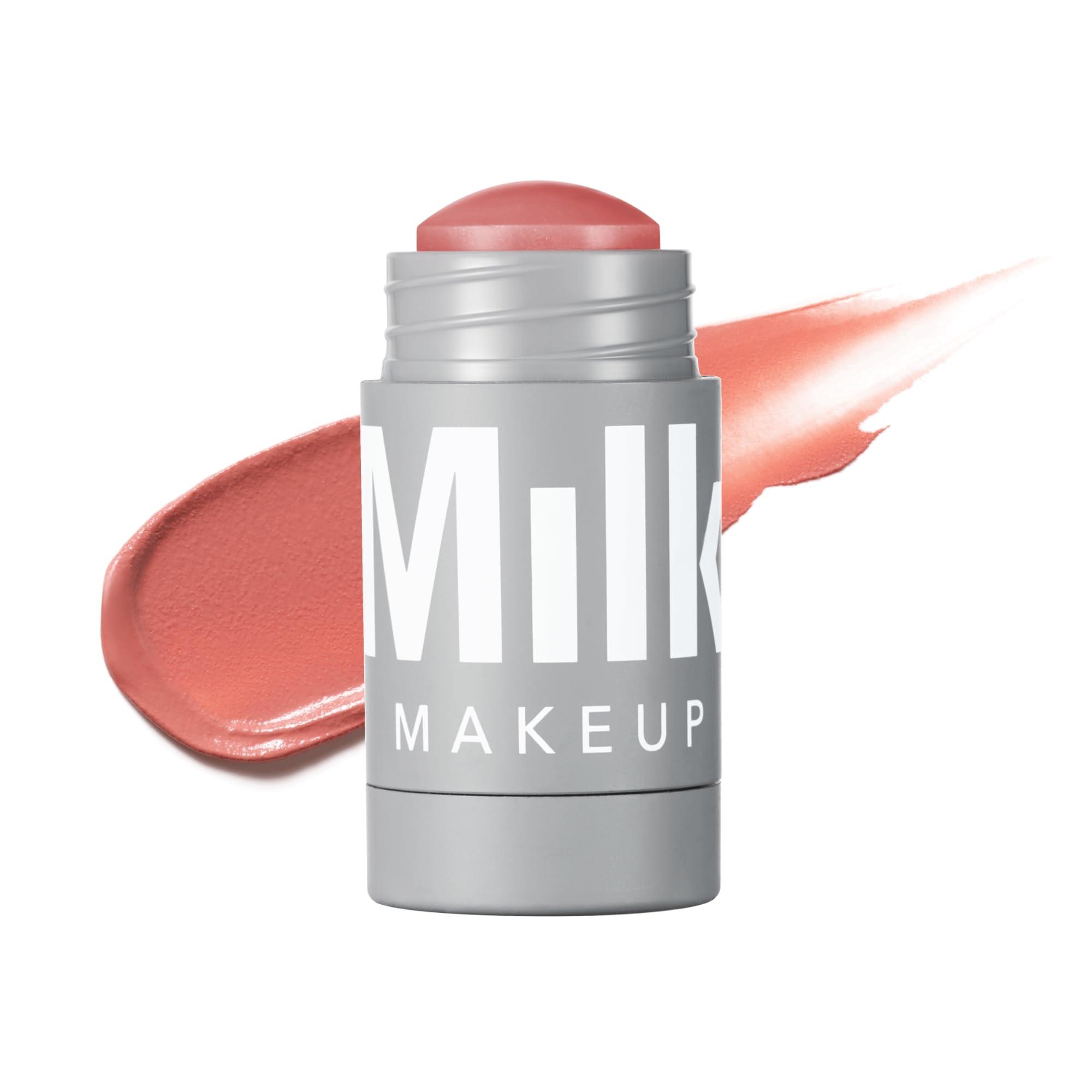 Milk Makeup Milk Makeup Lip + Cheek, Werk (Dusty Rose) - 0.21 fl oz - Cream Blush & Lip Color - Buildable & Blendable - 1,000+ Swipes Per Stick - Non-Comedogenic - Vegan, Cruelty Free