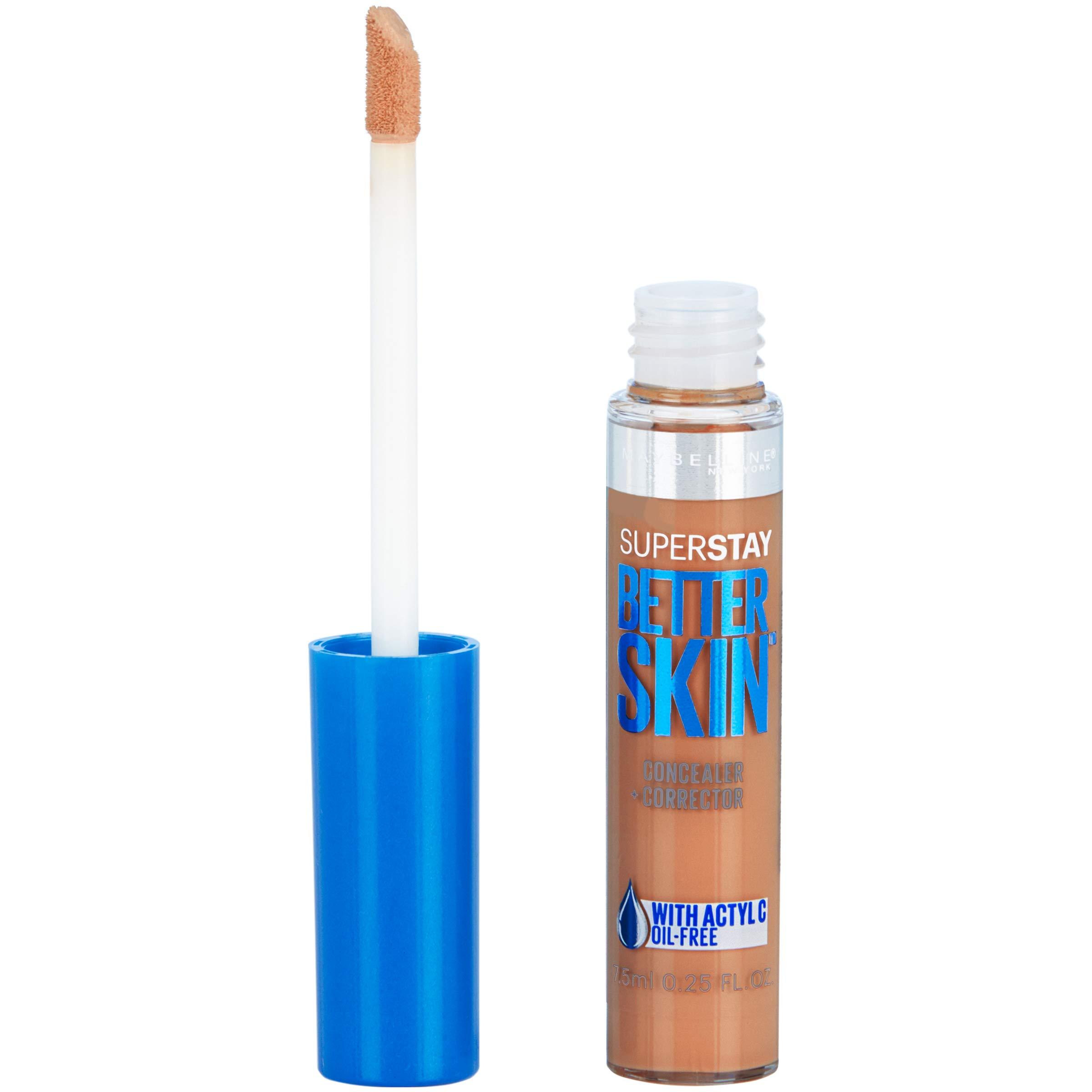 MAYBELLINE Maybelline New York Superstay Better Skin Concealer, Medium, 0.25 Fluid Ounce