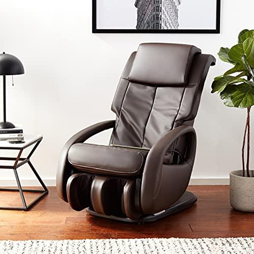 Human Touch Human Touch WholeBody 7.1 Living Room Recliner Massage Chair - Full Body Professional Grade Personal Massage - Relaxation w Heat for Targeted Stress + Muscle Pain Relief with Foot Calf - Espresso