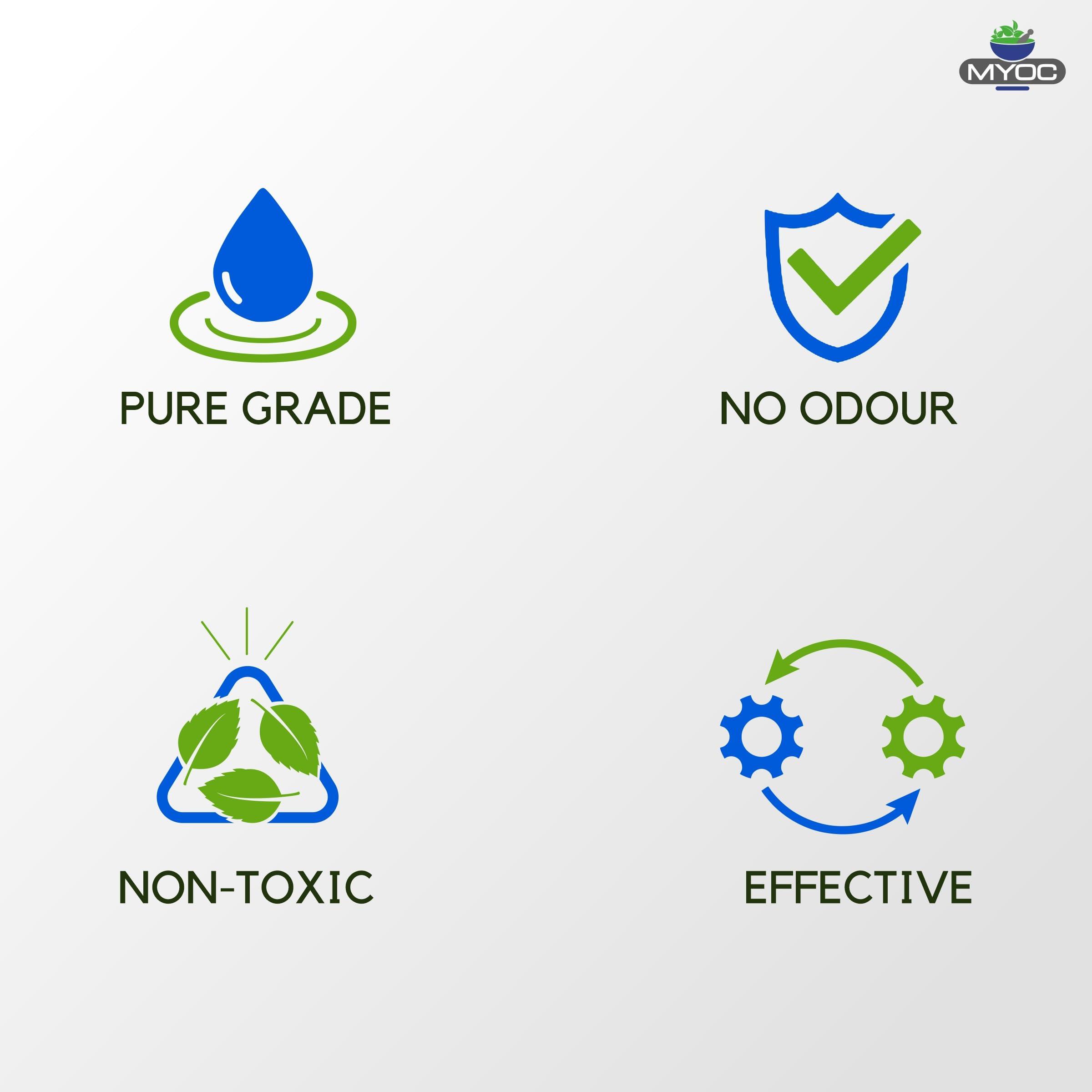 MYOC MYOC Polysorbate 80 Liquid - 33.8 Fl Oz - Versatile Emulsifier for Formulation Stability