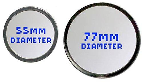 BadgeBeast.co.uk 8 Ball - 55mm Round Compact Mirror