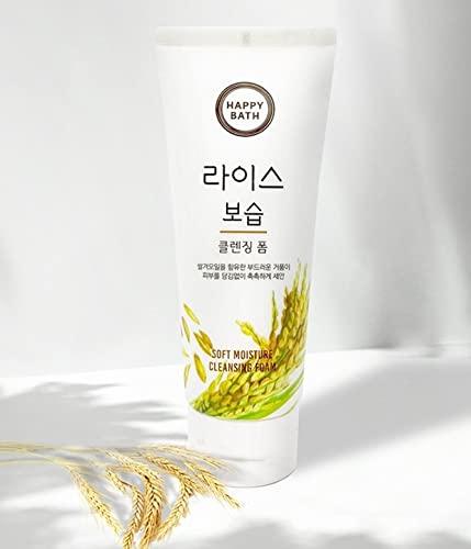 Vta Happy Bath Rice Moisturizing Cleansing Foam 200g / 6.8 fl oz *3pcs Set