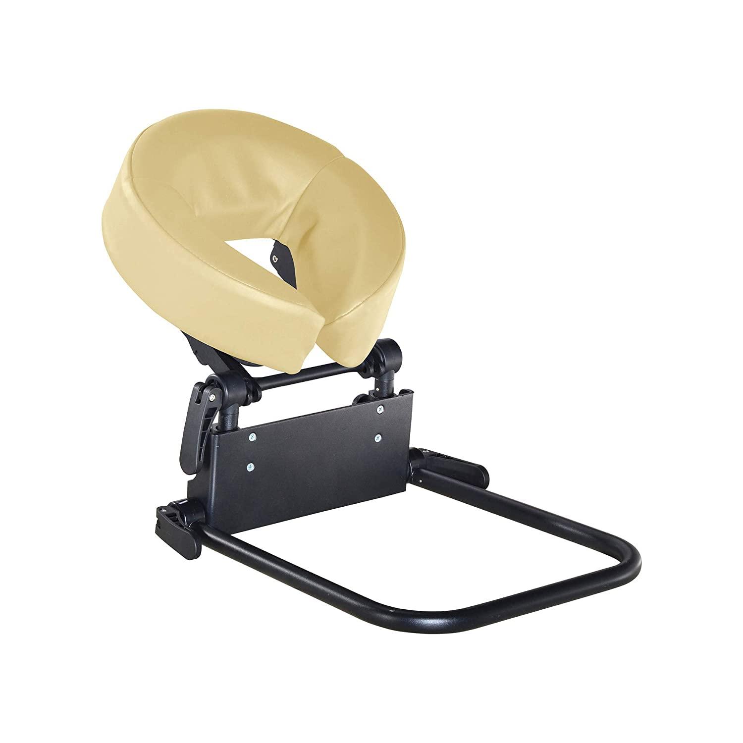 Master Massage Master Massage Home Mattress Top Massage Kit Adjustable Headrest & Face Cushion Family Use Massage Equipment (Cream)