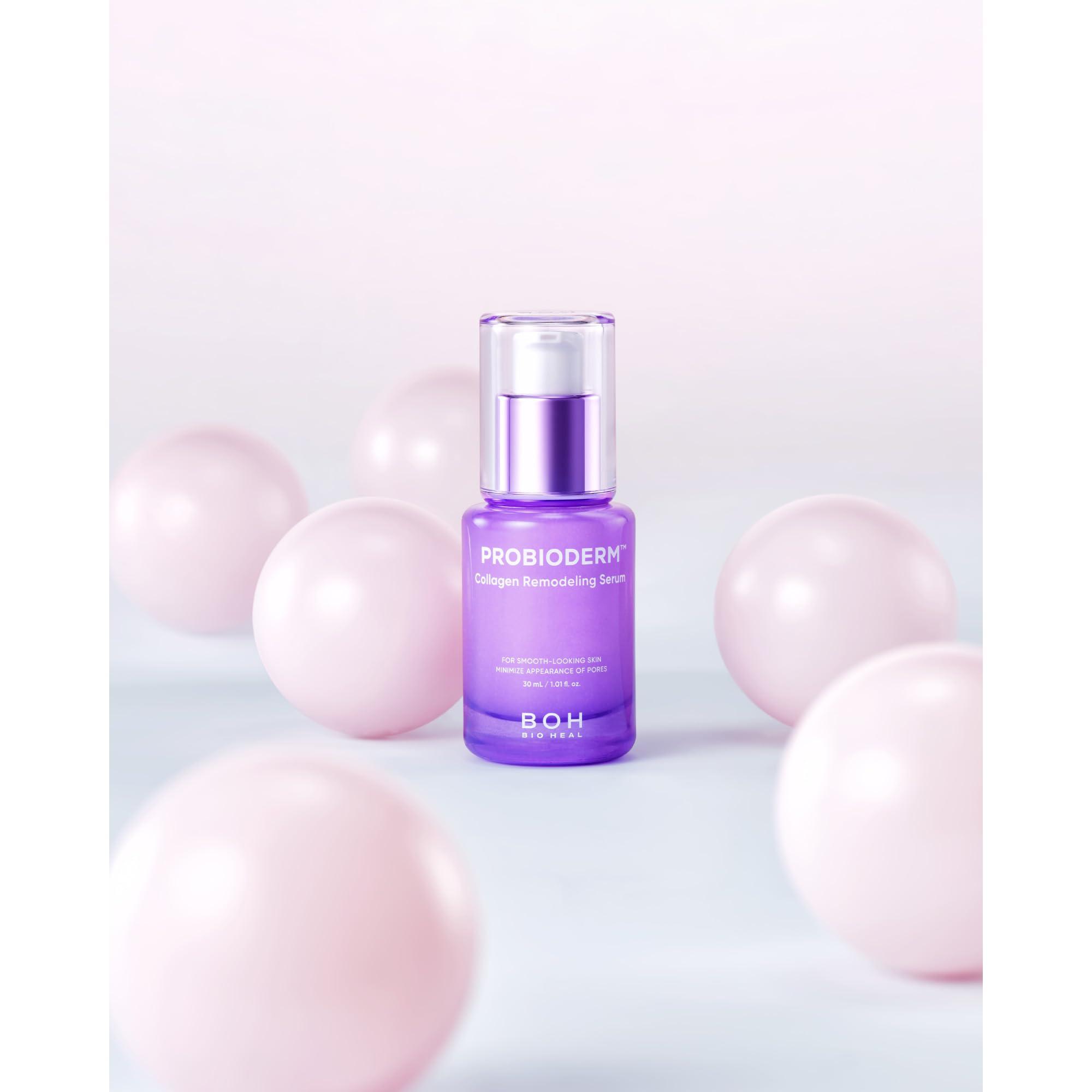 BIOHEAL BOH BIOHEAL BOH Probioderm Collagen Remodeling Serum 1.01 fl oz (30 ml) | Skin Firming Serum with Collagen & 12 Peptides for Pore Tightening & Smoothing | Hydrating & Lifting for Daily Skincare