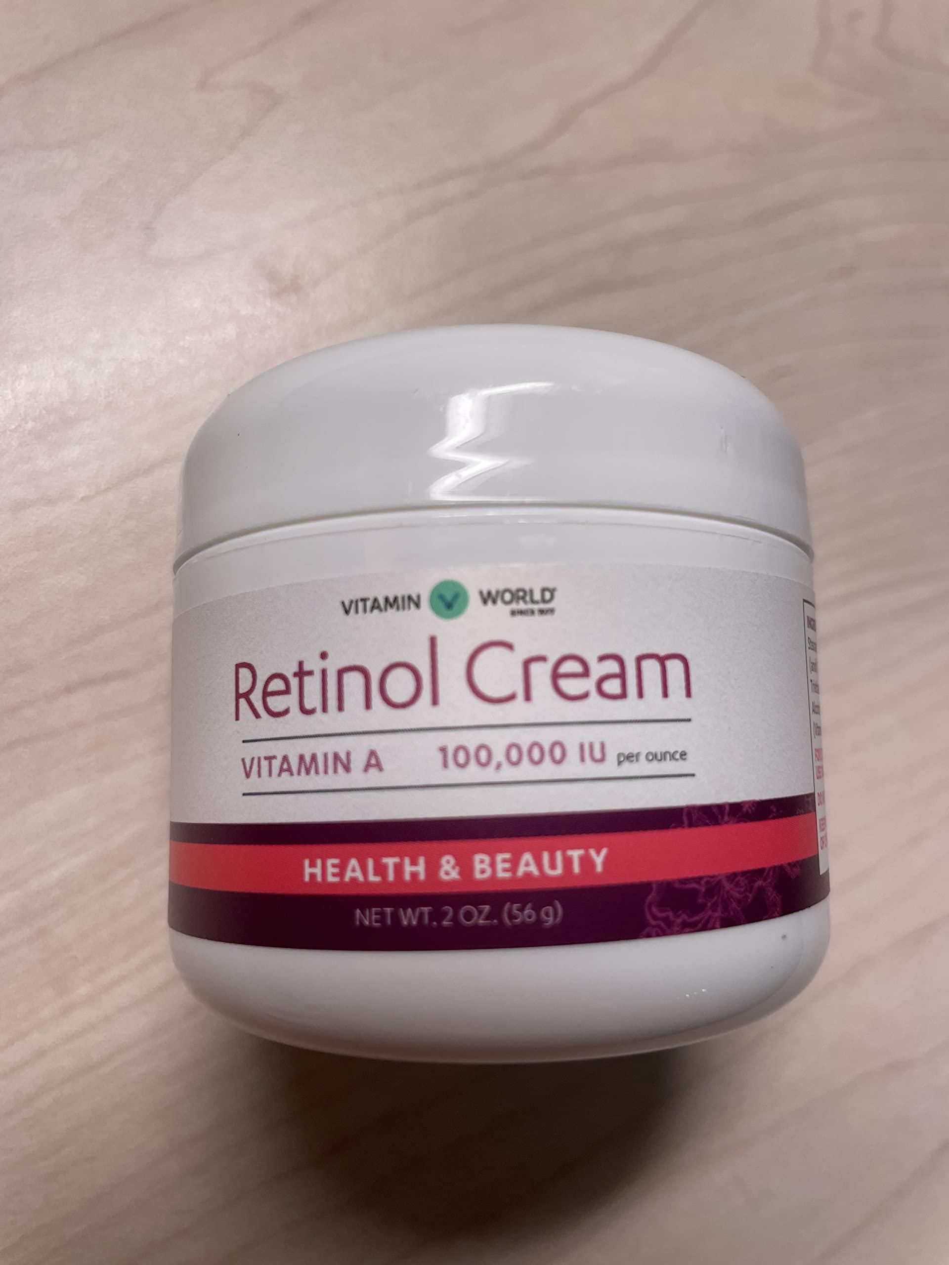 Vitamin World Vitamin World Retinol Vitamin A Cream 100,000 IU 2 oz