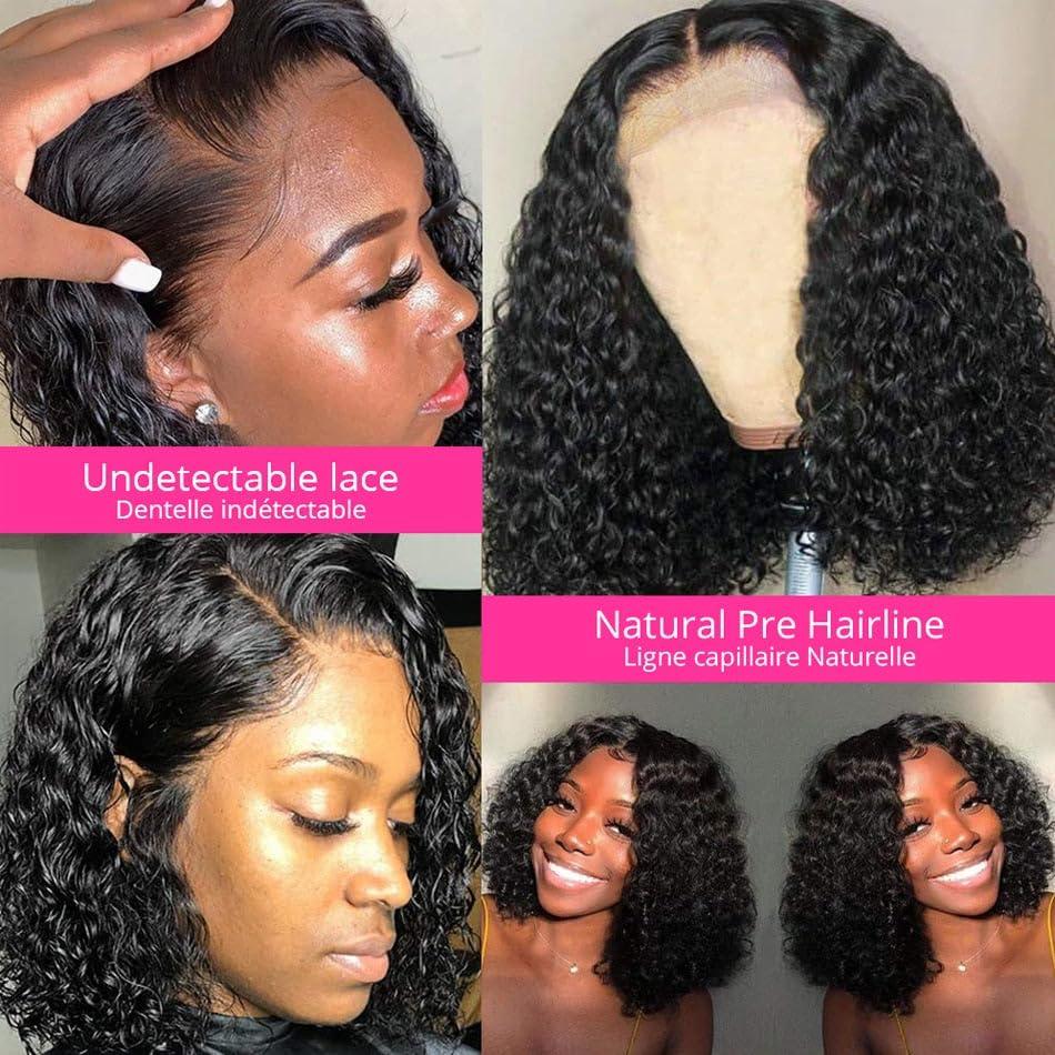 Generic Brazilian Deep Wave Frontal Wigs
