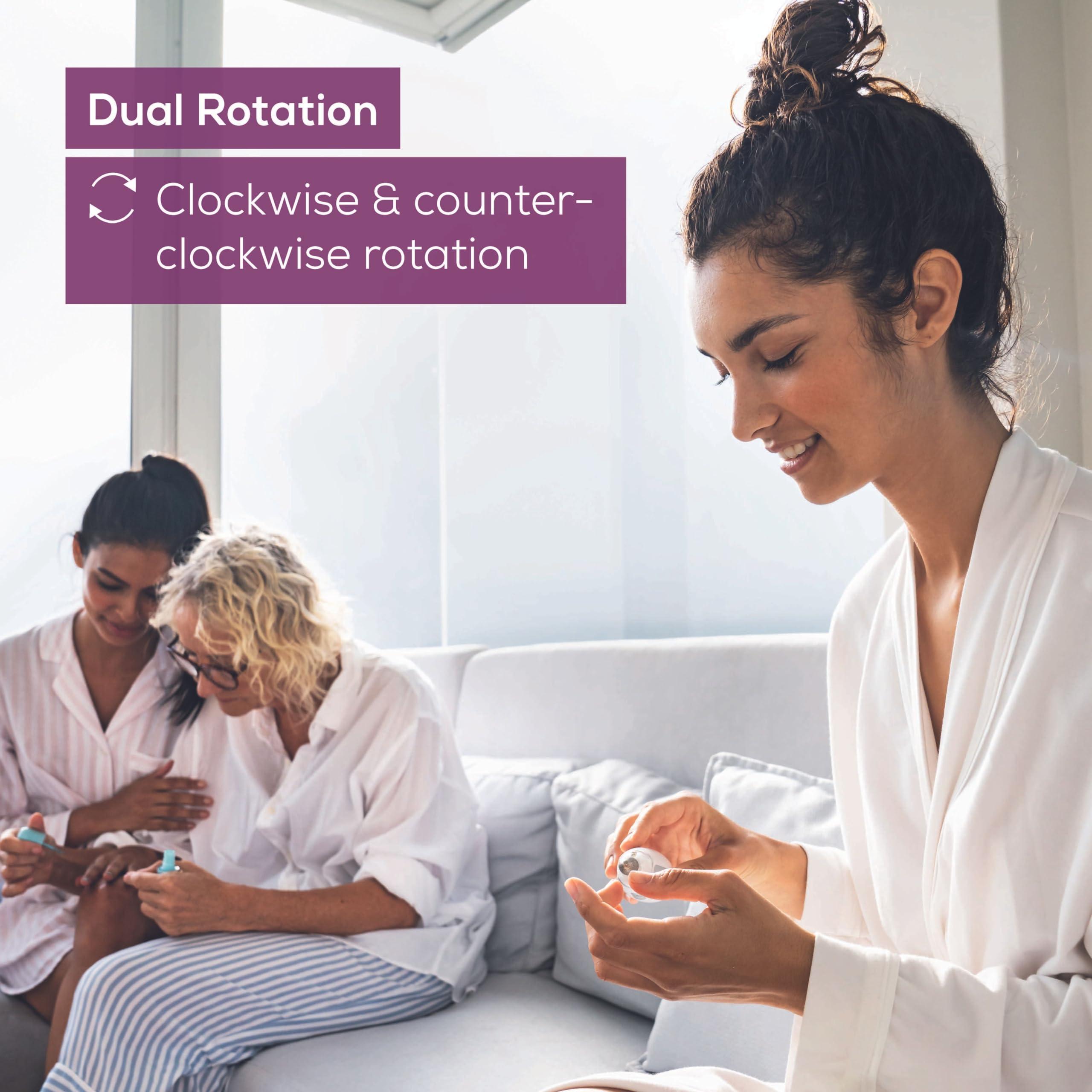 Beurer Beurer MP32 Electric Nail Drill with 7 Attachments, Manicure/Pedicure Set with 2-Speed Levels & Dual Rotation for Salon-Quality Nail Care at Home, Including Storage Case