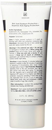 Neutrogena Neutrogena Age Shield Anti-Oxidant Face Lotion Sunscreen with Broad Spectrum SPF 70, Oil-Free & Non-Comedogenic Moisturizing Sunscreen to Prevent Signs of Aging, 3 fl. oz (Pack of 2)