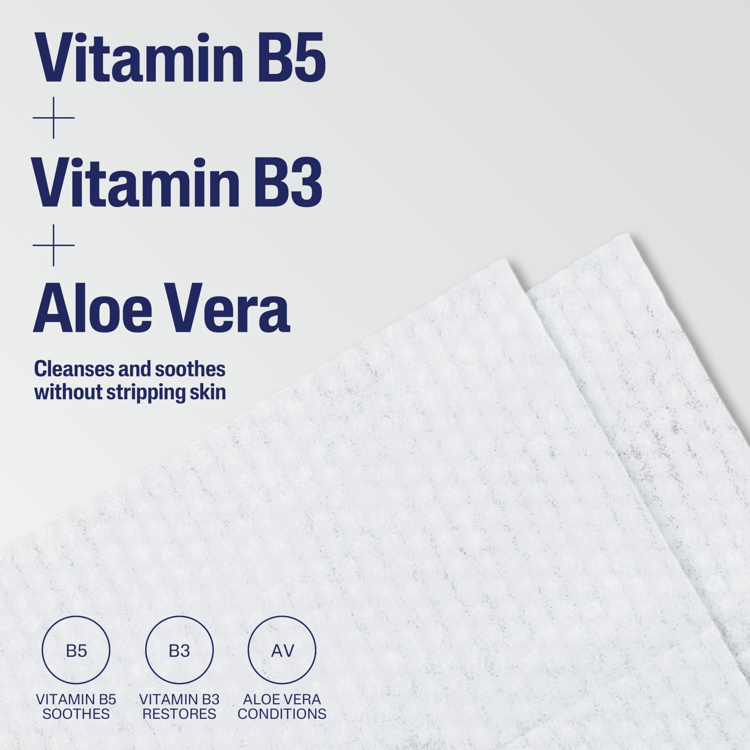 Cetaphil Cetaphil Face and Body Wipes, Gentle Skin Cleansing Cloths, 25 Count (Pack of 3), for Dry, Sensitive Skin, Flip Top Closure, Great for the Gym, Travel, in the Car, Hypoallergenic, Fragrance Free