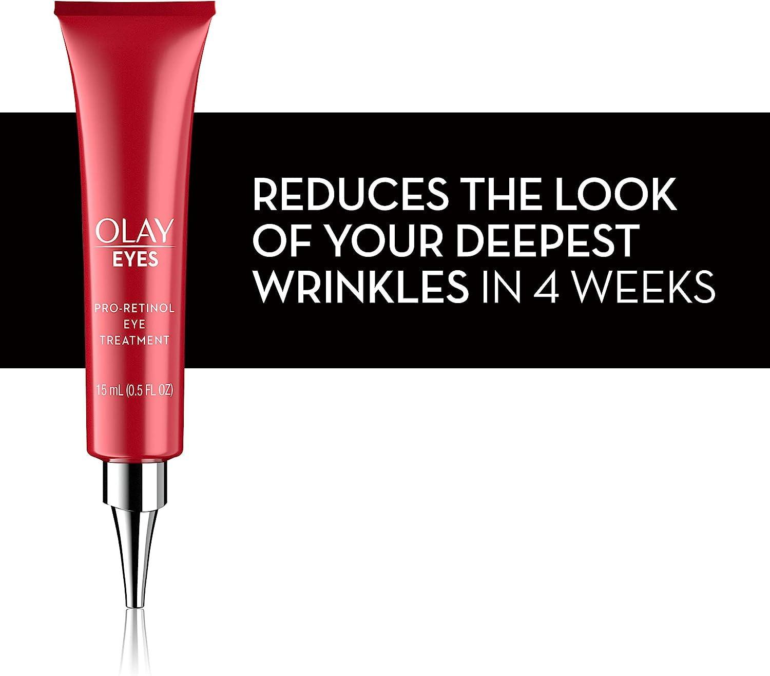 Olay Olay Eyes Pro Retinol Eye Cream Anti-Wrinkle Treatment for Crow's Feet, 0.5 fl oz