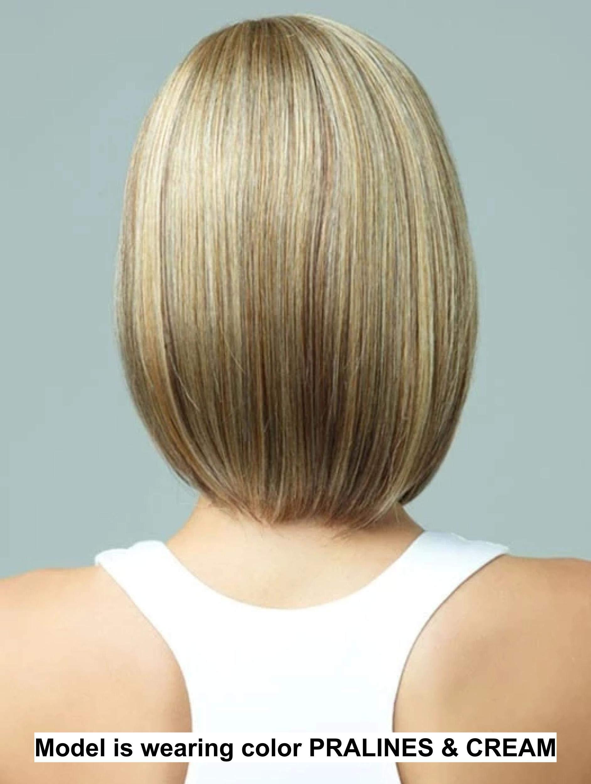 Rene of Paris & Christy\'s Wigs Bundle - 3 Items: Petite Portia Wig by Rene Paris, Christy\'s Wigs Q & A Booklet & Wide Tooth Comb - Color: Buttered Toast