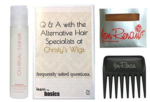 Amore & Christy's Wigs Codi Wig by Amore, 15 Page Christy's Wigs Q & A Booklet, 2oz Travel Size Wig Shampoo, Wig Cap & Wide Tooth Comb COLOR SELECTED: CHESTNUT