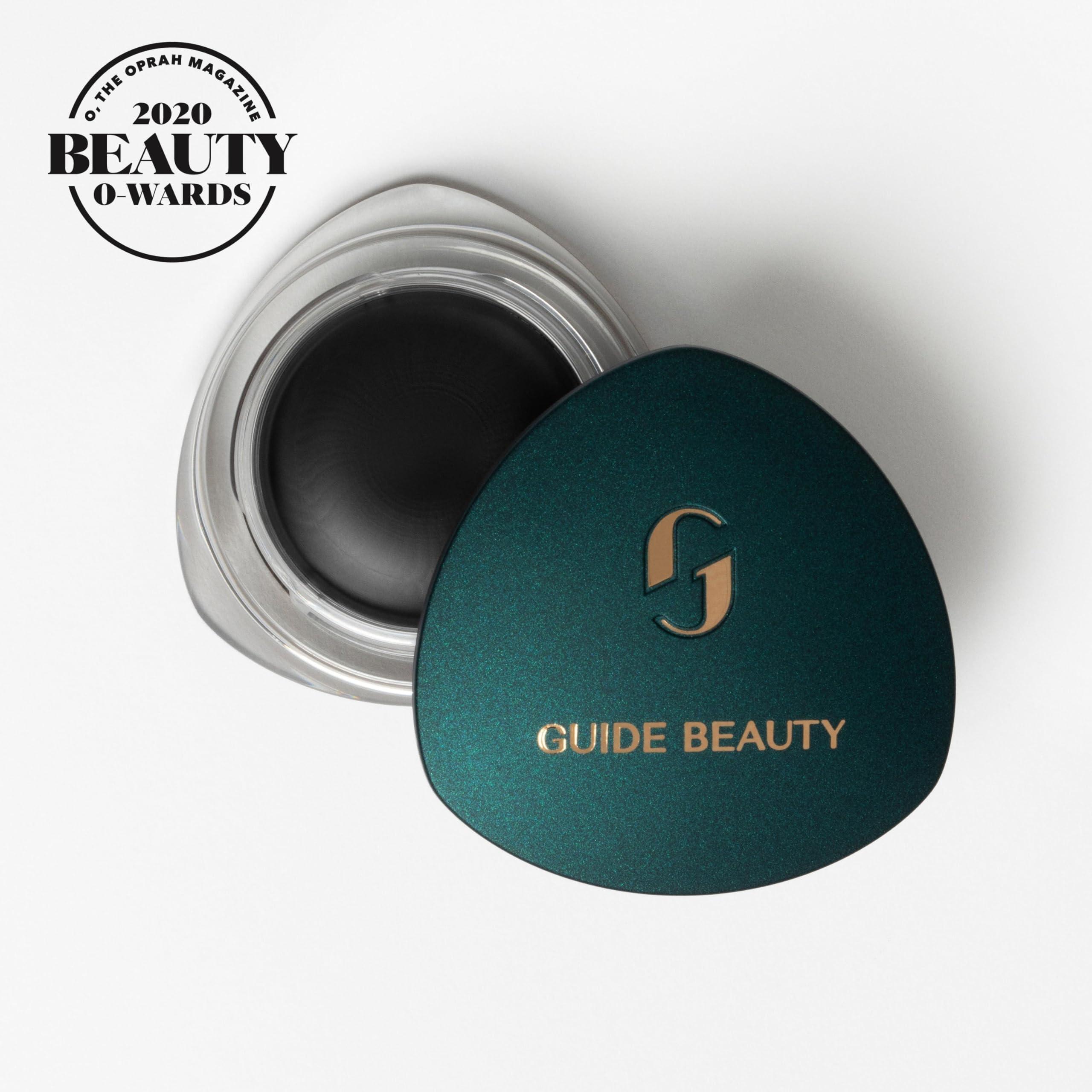 Guide Beauty GUIDE Beauty Eyeliner Duo, GUIDE Wand & Line Luxe/Long-Wear Eyeliner Cream (Black), Multi-Purpose Make-Up Application Tool, Universal Design for Easy Eye & Lip Liner
