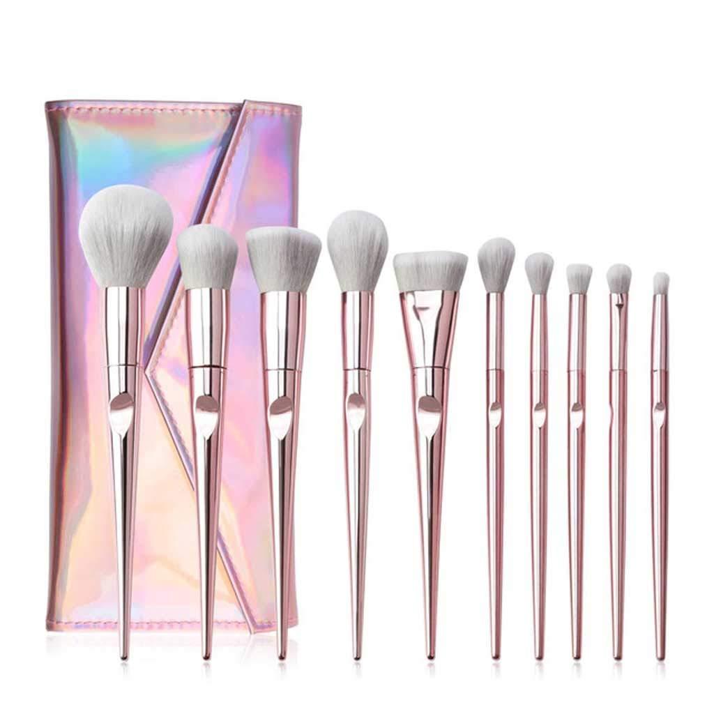 IBDRYKK Makeup brush 10 Pcs Eye Makeup Brushes Set Powder Eye Shadow Eyebrow Brushes Facial Makeup Cosmetic Brush Tools