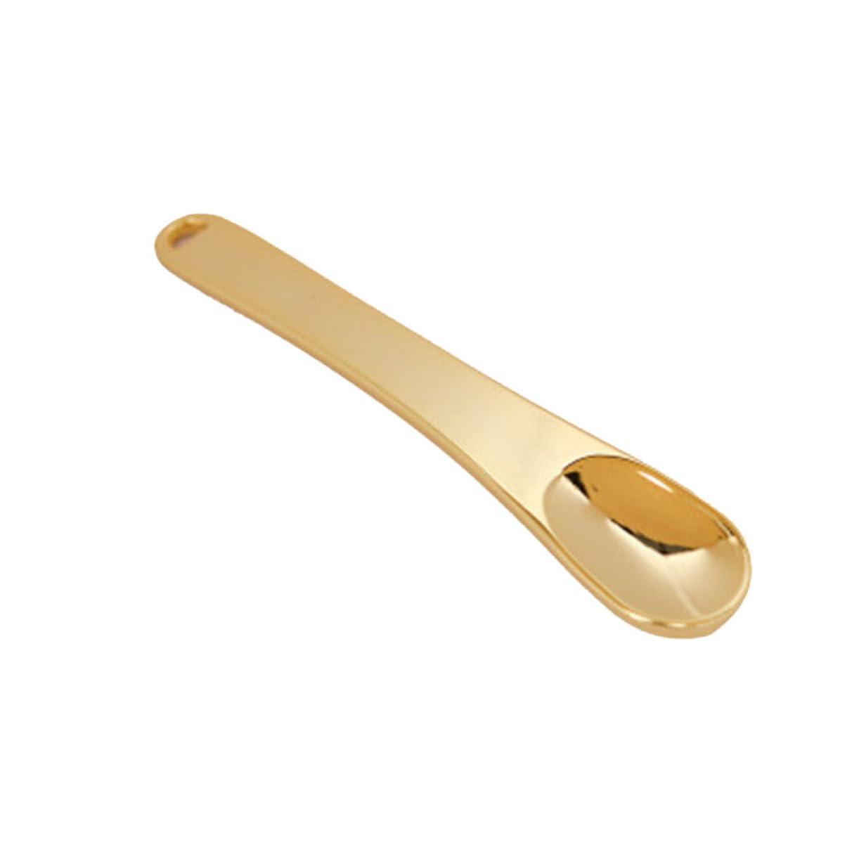 Beavorty Beavorty 15 Pcs Eye Spoon Facial Cosmetic Spoon Eye Cream Spoon Eye Cream Applicator Eye Massage Stick Face Cream Spoon Eye Roller for Puffy Eyes Skincare Cosmetic Spatula Mini Spoon Golden