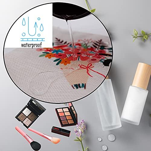 MEIKIUP MEIKIUP Circus Makeup Bag Showman Gift for Circus Lovers Monkey Organizer Travel Pouch Circus Themed Gift (Circus Lovers BAG)