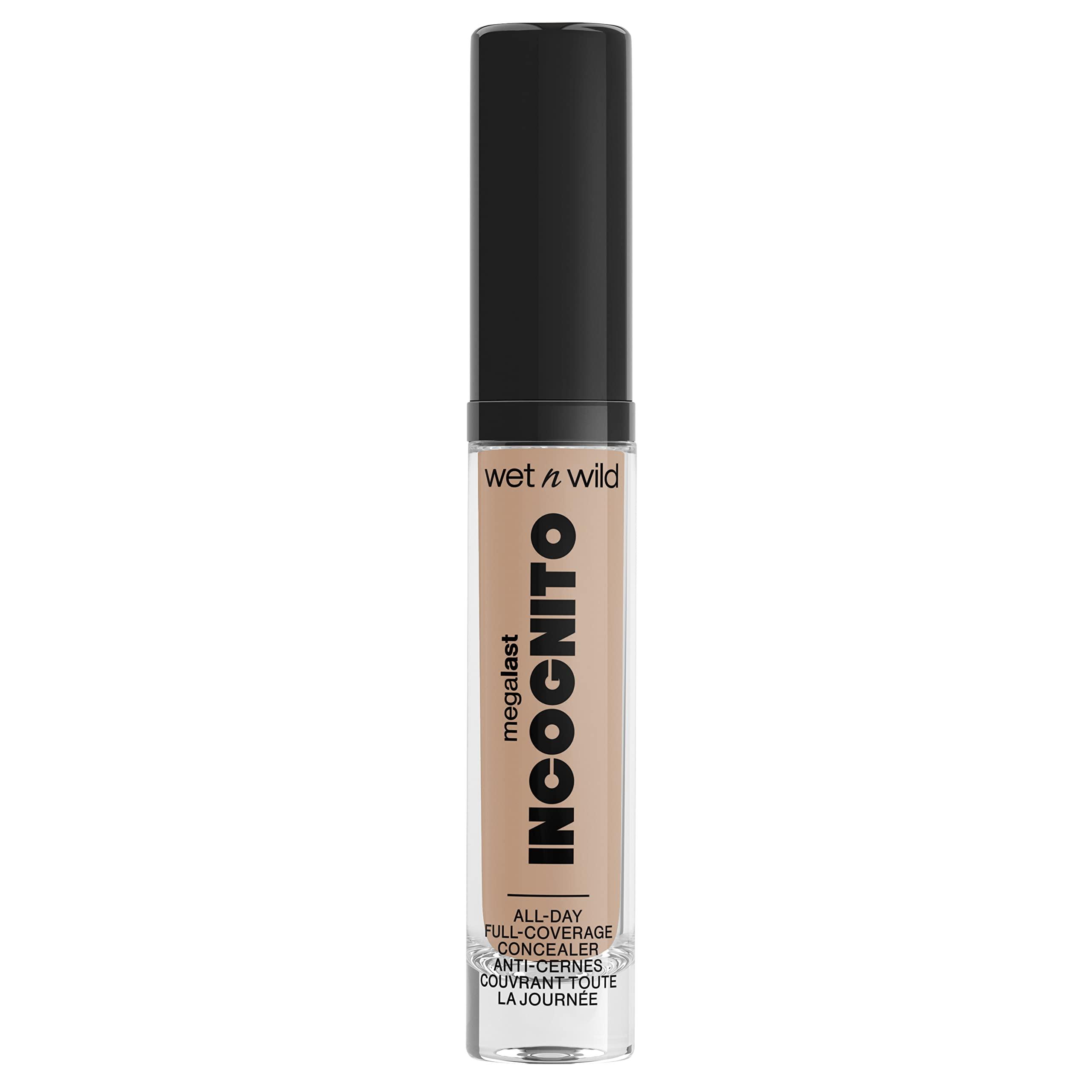wet n wild wet n wild Mega Last Incognito All-Day Full Coverage Liquid Matte Concealer, Light Honey